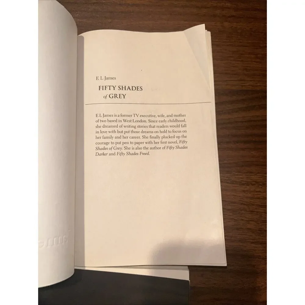 Fifty Shades Trilogy By E L James I-III Paperback Set